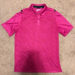 Nike Pink Golf Polo Size Large